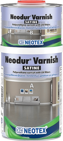 Полиуретановый алифатический полуматовый лак Neodur® Varnish Satine 1 кг