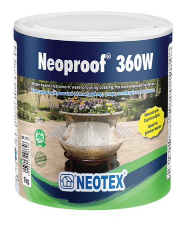 Полиуретановая мастика Neoproof PU360 Black (13 кг)  (Под Заказ)