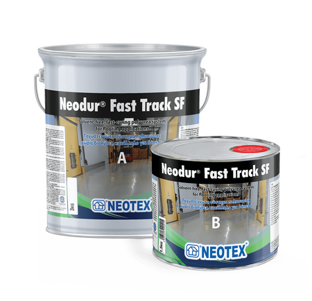 Покрытие для пола из полимочевины, алифатическое Neodur Fast Track SF 4,5кг