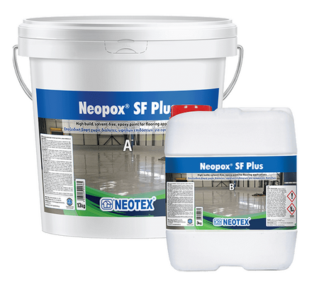 Двухкомпонентная эпоксидная сверхпрочная краска Neopox® SF Plus 16 Кг