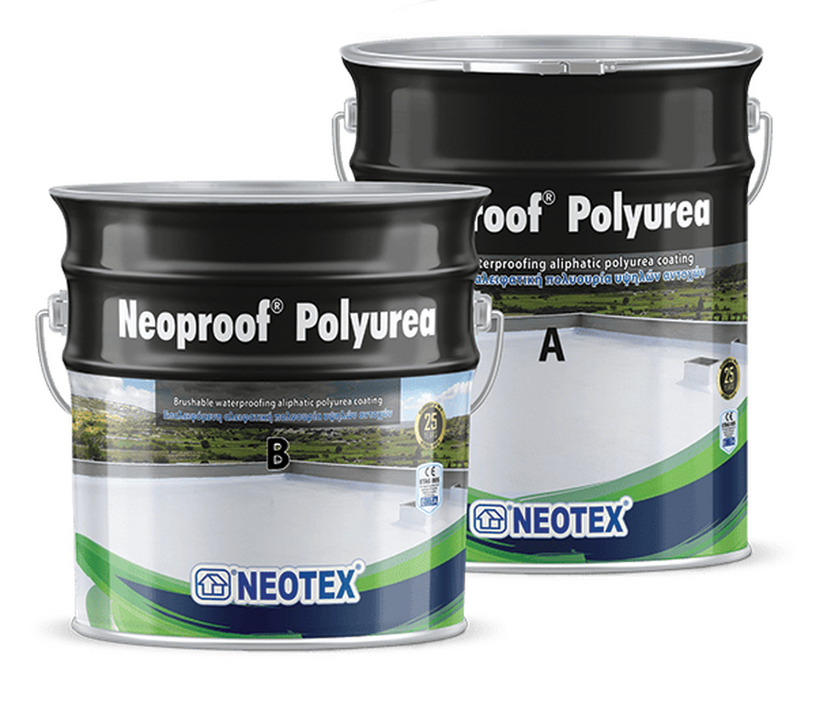 Гидроизоляция на основе алифатической полимочевины Neoproof Polyurea L 21кг