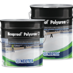 Гидроизоляция на основе алифатической полимочевины Neoproof® Polyurea C1 А+В 20кг