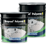 Гидроизоляционная мастика из алифатической полимочевины Neoproof® Polyurea R White 4,75кг