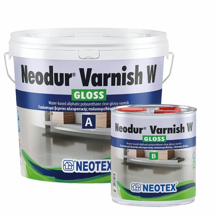Полиуретановый алифатический Глянцевый лак Neodur®Varnish W Gloss 3 кг(водный)